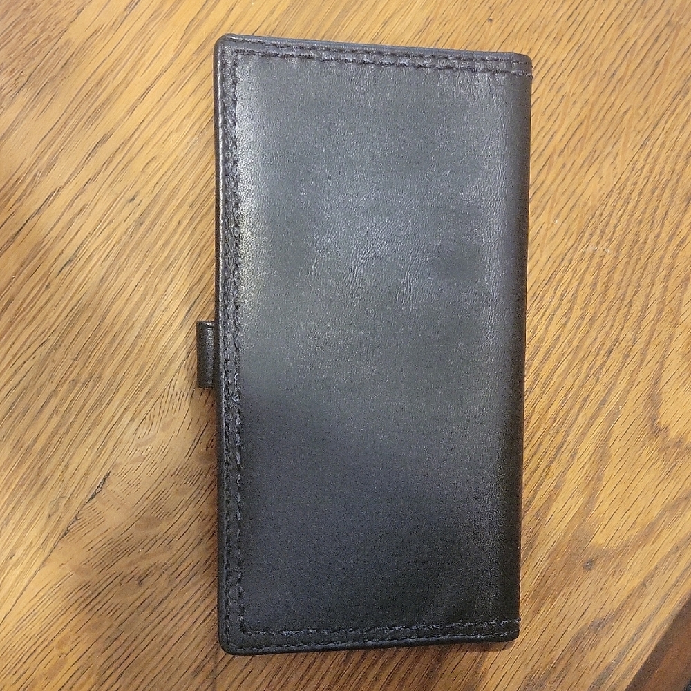 Coach Black Leather Wallet